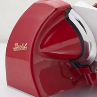 photo BERKEL - Home Line 250 PLUS Domestic Slicer - Red + Tongs and Rossi Parma Coppa for Free! 8